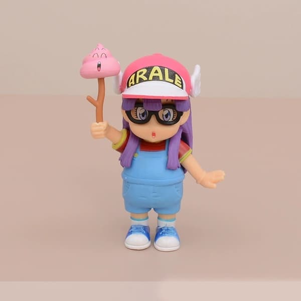6 st Dr Slump Arale Norimaki PVC Chibi-figurset 9 cm