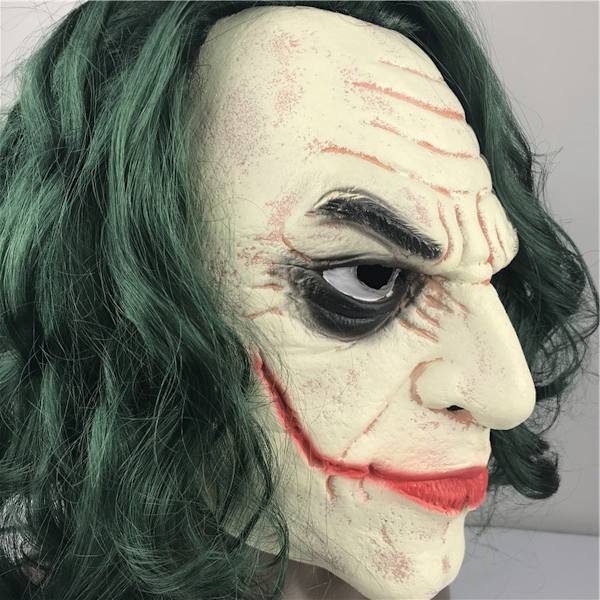 Clownhuvudbonader Party Mask Cosplay för Halloween jul