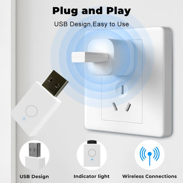 Tuya ZigBee Signal Repeater Extender USB Mini-enhed til Smart Home