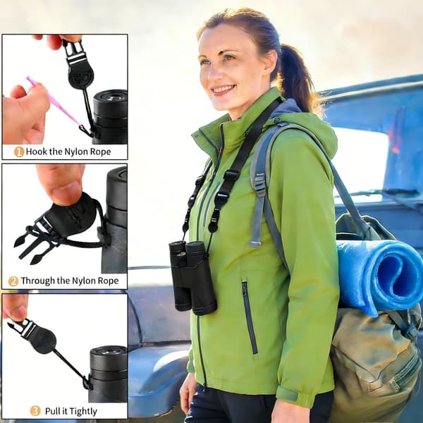 3-pack justerbara axelremmar i nylon för surfplattor, kameraväskor och bagage
