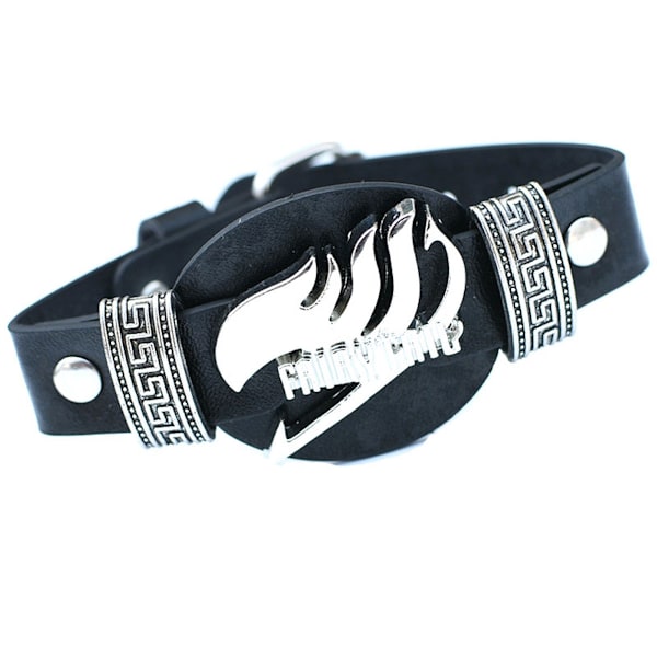 Fairy Tail Lucy Läderarmband Armband Party Sportarmband för män kvinnor
