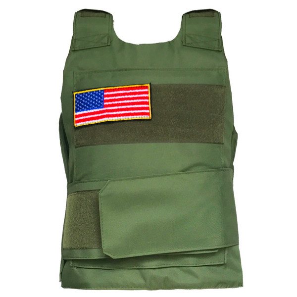 Army Green Tactical Väst Outdoor Molle Jaktväst Justerbar modulär utrustning för träningsspel