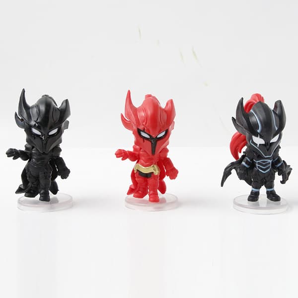 7 stk. Arise from the Shadow Chibi-figurer 7 cm PVC anime-samlersett