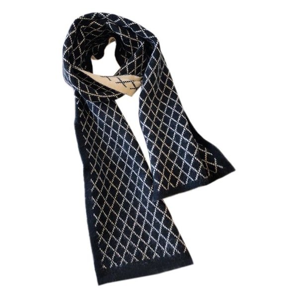 Cashmere Feel Scarf Elegant Sjal Wrap Warm Poncho for Lady