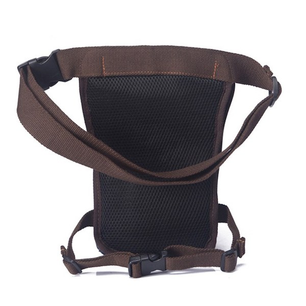 Drop Leg Bag Canvas Ben Midjeväska Stor blå lårväska multicolor