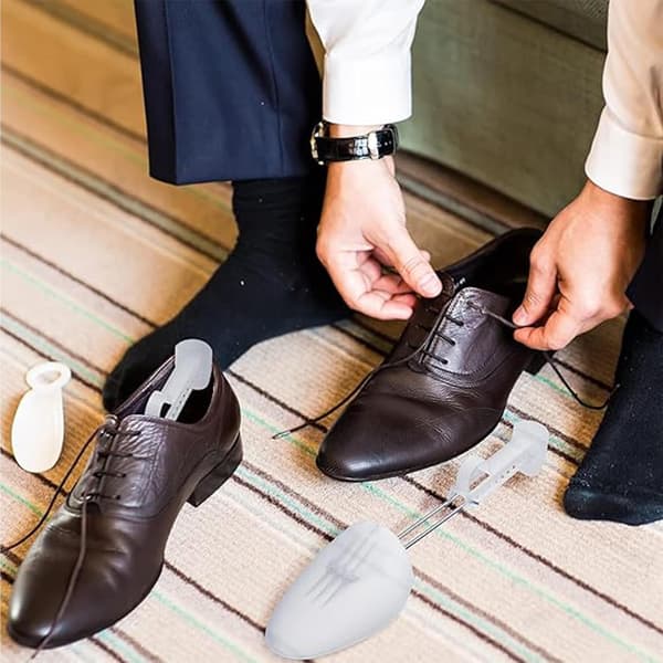 2 par justerbara skoblock för män, flexibla skoblock för sneakers