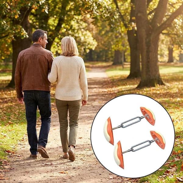 2-pack skoblock, längd- och breddutvidgare med tryckavlastningspluggar
