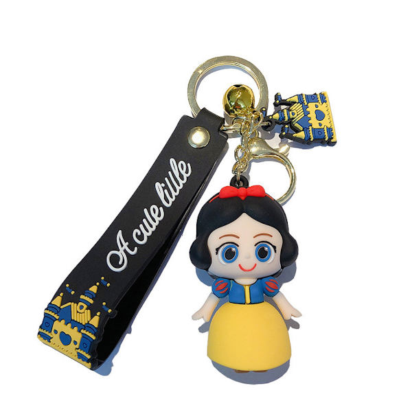 Söt Princess Anime Nyckelring Nyckelring Bag Hängande Nyckelring Julklapp