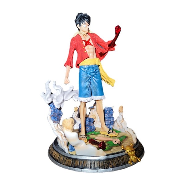 Mew Luffy One Piece Anime Action Figur Leksak Modell 33,5 cm