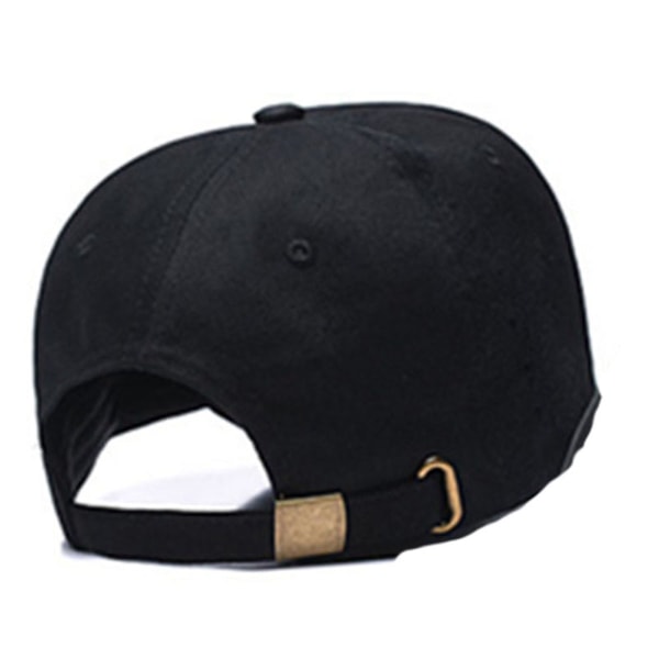Svartrosa cap Sport Fritidshatt Snapback justerbar hatt