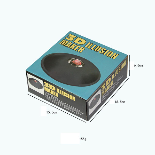 3d Illsion Maker Magic Trick Trollkarl Närbild Rekvisita Jippon Prank Tool