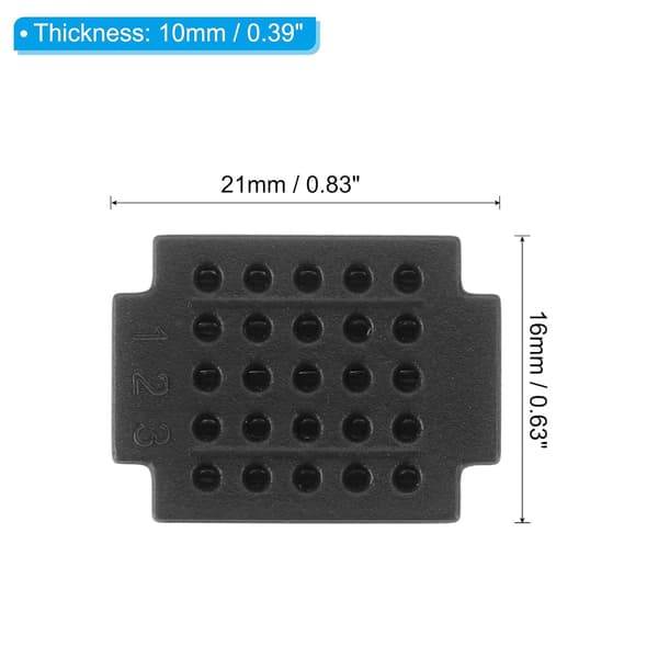 4 stk. 25-punkts mini loddefri koblingsbrettsett for krets-prototyping