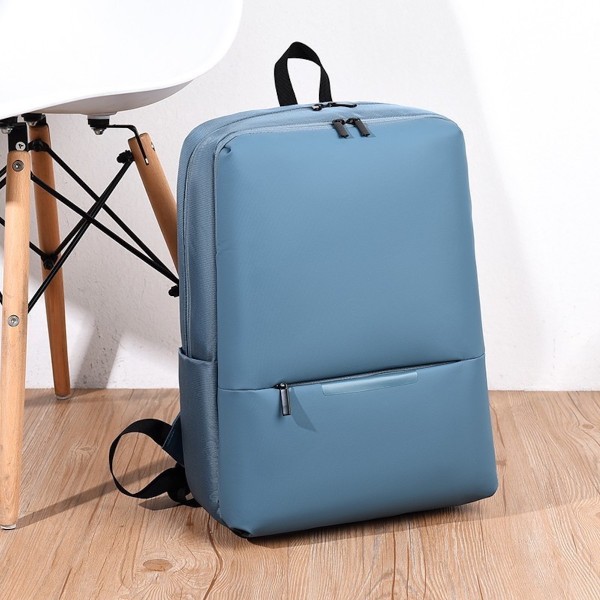 Män Notebook Ryggsäck Bokväska Lätt blå resväska Blue
