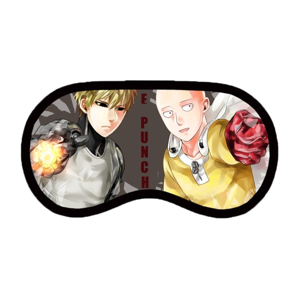 One Punch Man Sleep Mask Anime Comfort Soft Soft Eye Mask Eye Cover Eyeshade Unisex