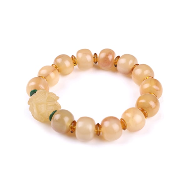 Armband Fidelity Natural Tibetan Claw Armband Buddha Beads Med Lotus Smycken