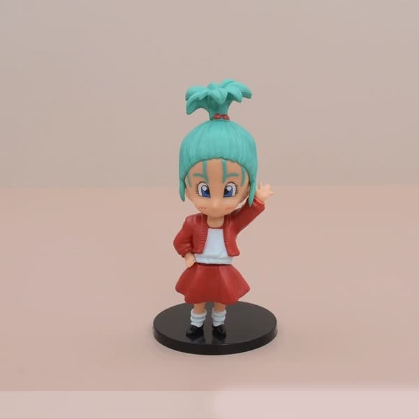 7 stk. Dragon Ball Goku Bulma Trunks PVC Chibi figur-sæt 12 cm
