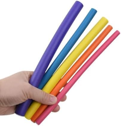 30 st flexibla papiljotter, 24 cm skumrullar för värmefri styling