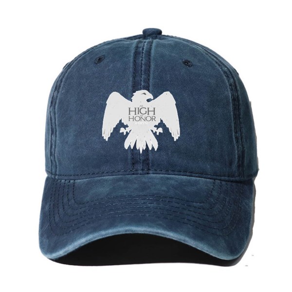 High Honor cap Bekväm Snapback justerbar sporthatt Denim