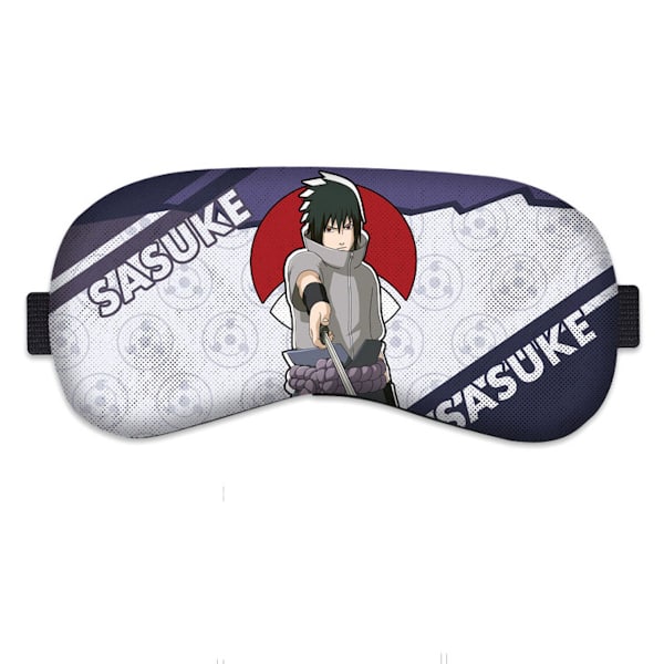 Uchiha Sasuke Sleep Mask Anime Comfort Soft Sleeping Eye Mask Eye Cover Eyeshade Unisex