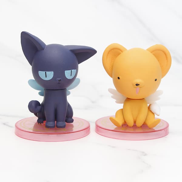 6 stk. Cardcaptor Sakura Chibi-figurer 6-11 cm PVC anime-samlersett