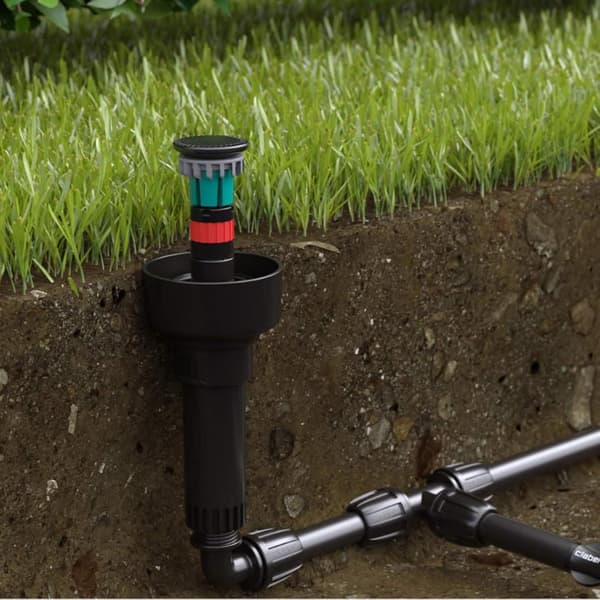 2 stk. 1/2 tomme gevind-vinkelkoblinger til pop-up sprinkleringssystemer