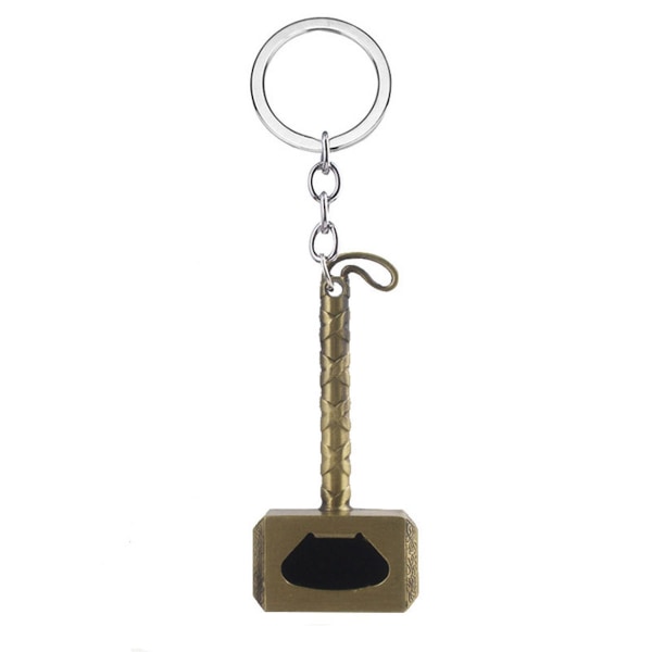 Thor Hammer Anime Nyckelring Nyckelring Bag Hängande Nyckelring Julklapp