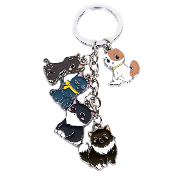 Axis Powers Hetalias Cat Anime Nyckelring Nyckelring Bag Hängande Nyckelring Julklapp