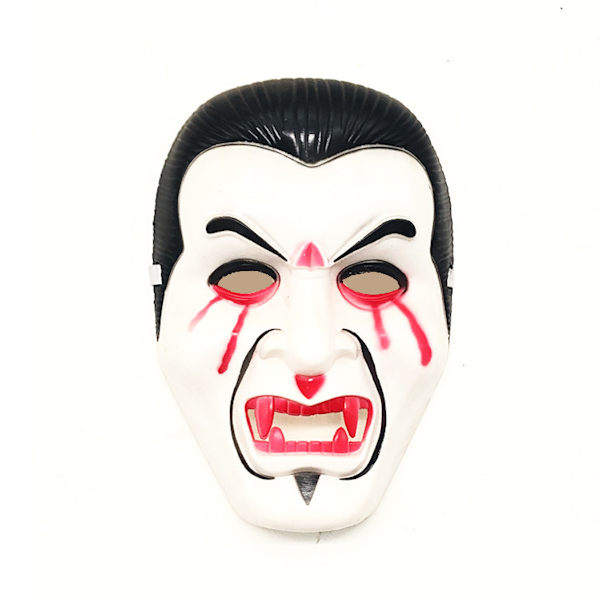 Vampyrmask Skrämmande mask Skrämmande Cosplay-rekvisita för Halloween-fest