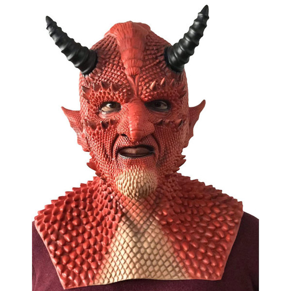 Diablo huvudbonadsmask Cosplay kostymrekvisita för halloweenfest