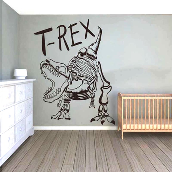 T-Rex Dinosaur Tyrannosaurus Rex Anime Väggdekal Avtagbar tapet Hemdekoration