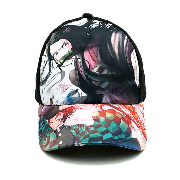 Demon Slayer cap Bekväm Snapback justerbar sporthatt