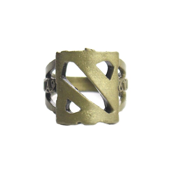 Town Portal Scrolls Ring Anime Smycken Cosplay Ringar för män kvinnor