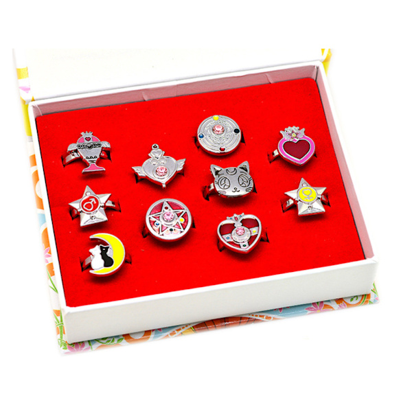 Conjunto Anime Sailor Moon Ring