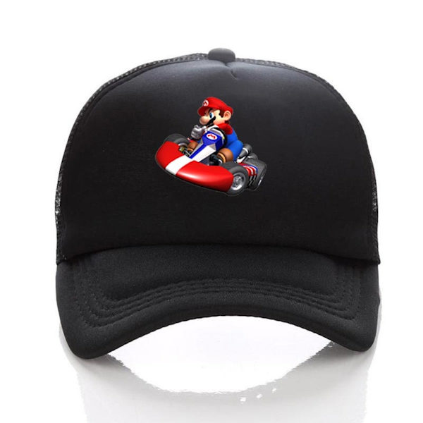 Mario cap Bekväm Snapback justerbar sporthatt