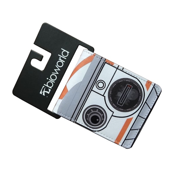 BB8 Anime plånbok Bifold kort plånbok plånbok med myntficka