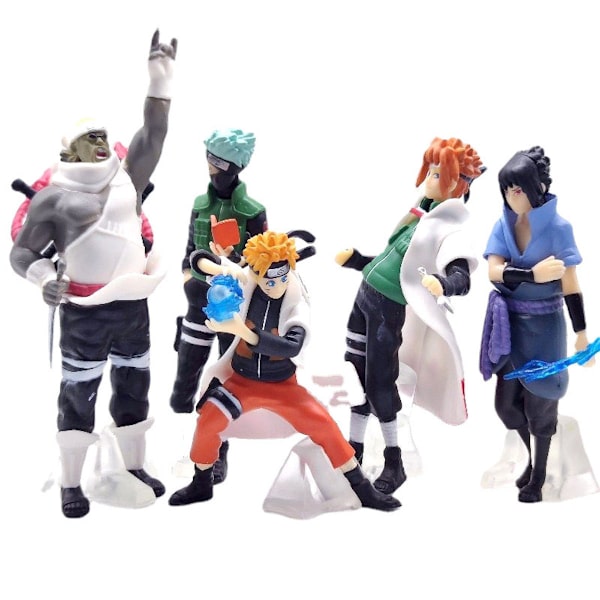 5 st Kakashi Uzumaki Naruto actionfigur leksaksmodell