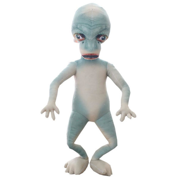 Alien Konstig mjuk docka naturtrogen plyschleksak Födelsedagspresentfigur