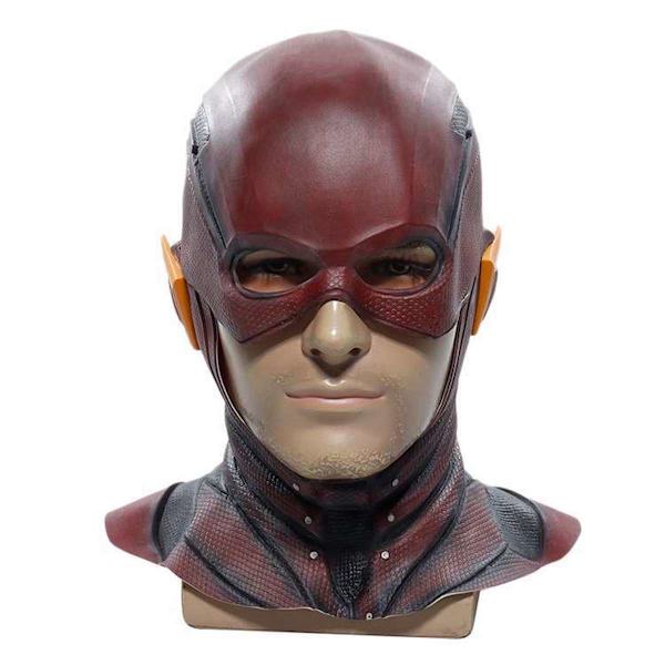Flash Mask Huvudbonader Cosplay kostym rekvisita för Halloween