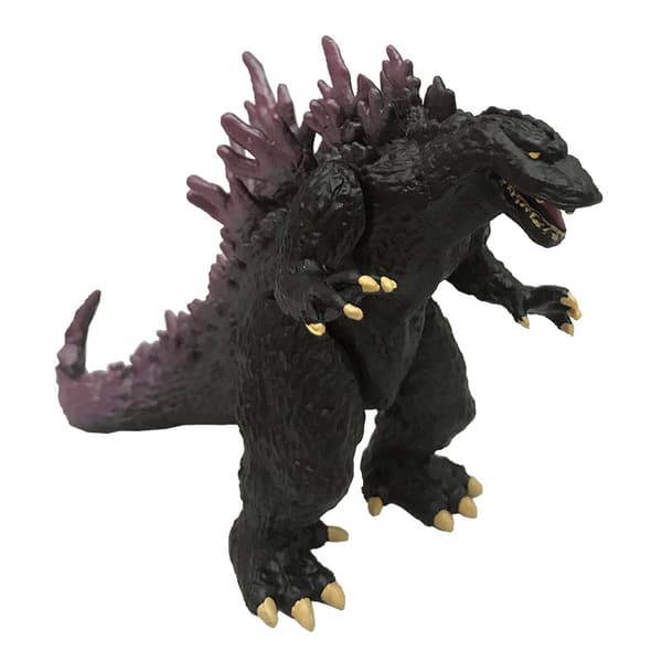4 stk. Godzilla MechaGodzilla Ghidorah 7-9 cm PVC Kaiju samlefigursett
