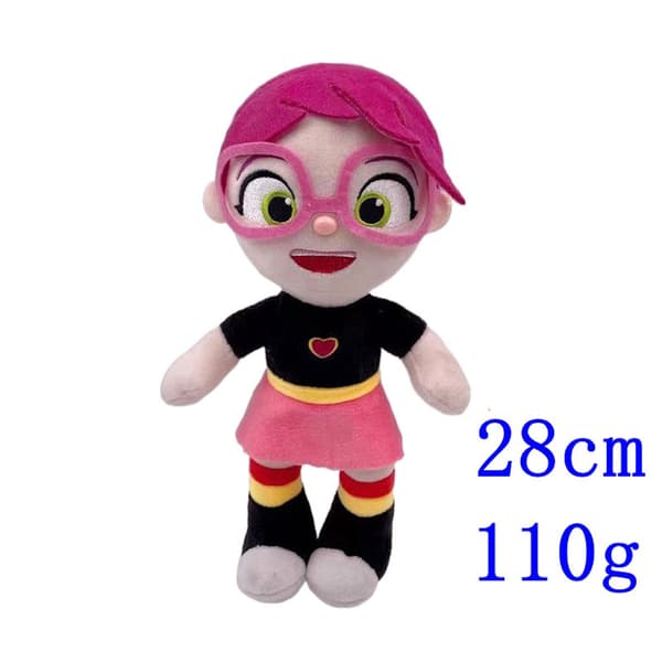 Anime Plyschleksak Docka Leksaksdocka Abbys Hatcherss Docka Barn 28cm
