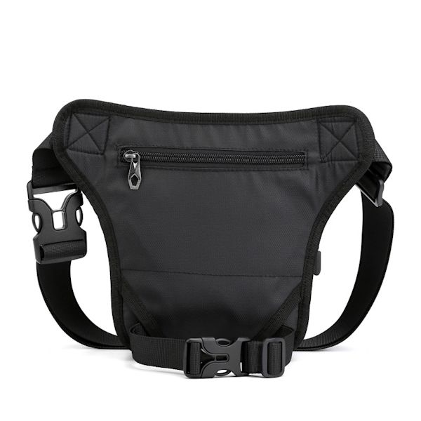 Bergsklättring benväska Drop midjeväska, lår Fanny Pack för resor utomhus ridning