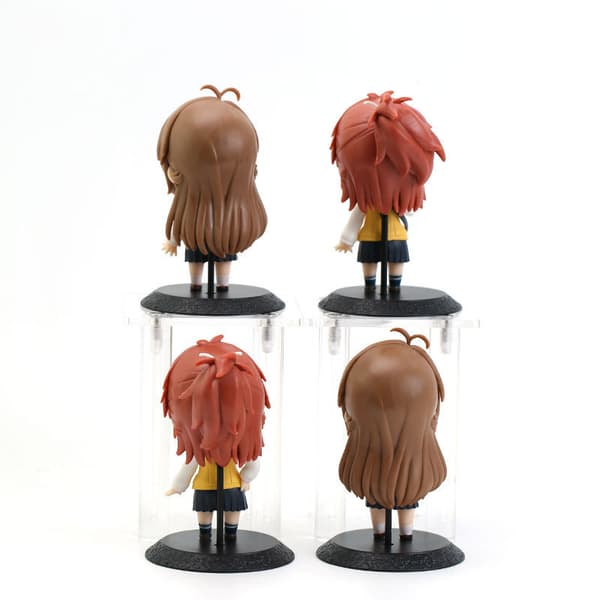 4 st Non Non Biyori Chibi PVC-figurer 11 cm Anime-karaktärsmodell set