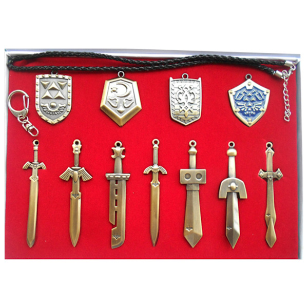 Conjunto de pingte de colar The Legend of Zelda
