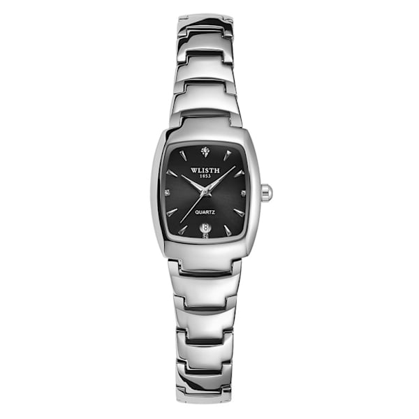 Watch kvartsklocka Casual Watch Black Dial with Date Luminous