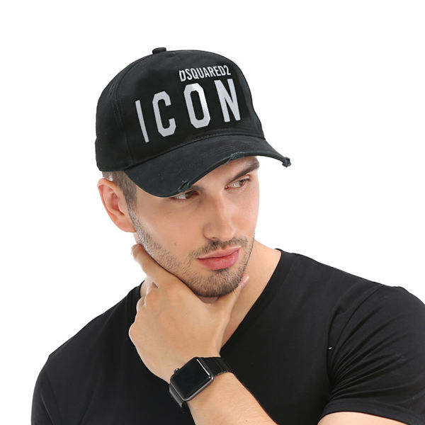 ICON DSQ Baseball Cap Justerbar Snapback-hatt