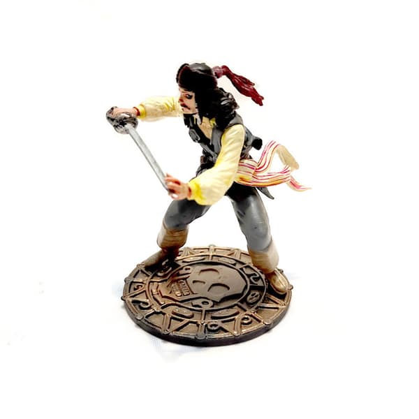 Caribbean Captain Jack Anime Figur Legetøj Samlingsmodel Samlinger til Anime Fans