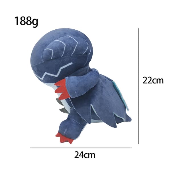 Anime Plyschleksak Docka Capcoms Monsters Hunters Docka Barn 24cm