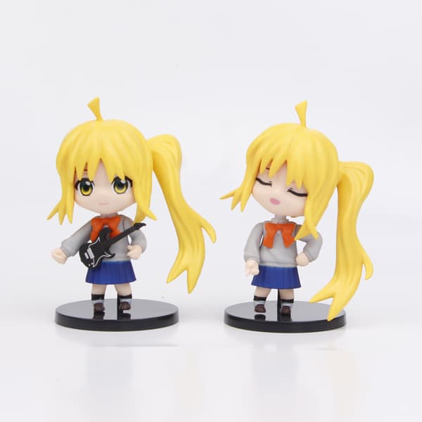 6 stk. Bocchi the Rock Chibi-figurer 9-11 cm PVC anime samlerobjekt-sæt