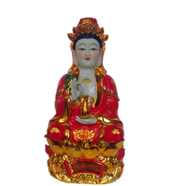 Buddha Statue Porcelæn Meditationsindretning