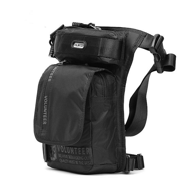 Outdoor Sports Ben Bag Drop Midjeväska, lår Fanny Pack för resor utomhusridning